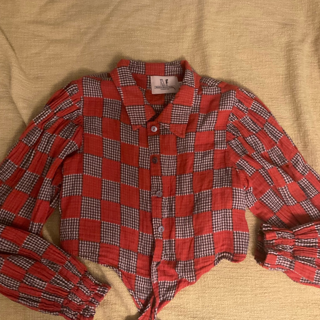 Fashion Brand Company Checkered Blouse